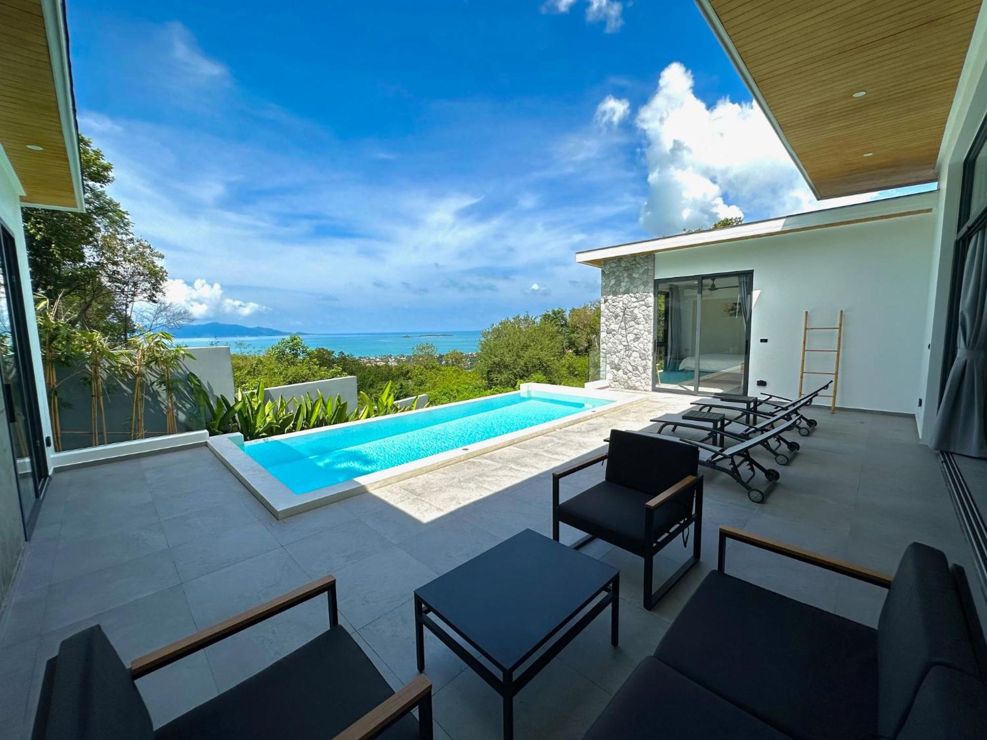 Baan Saint-Tropez Seaview Villa Ko Samui Private Villa Бопхут Экстерьер фото