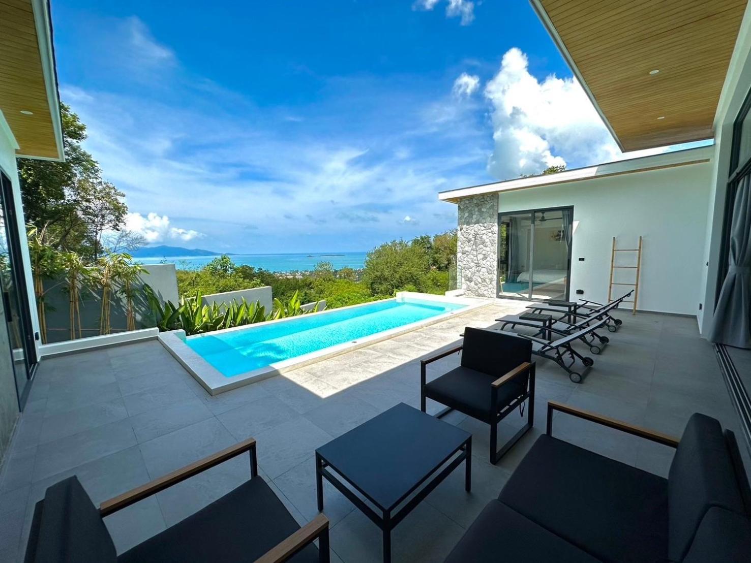 Baan Saint-Tropez Seaview Villa Ko Samui Private Villa Бопхут Экстерьер фото