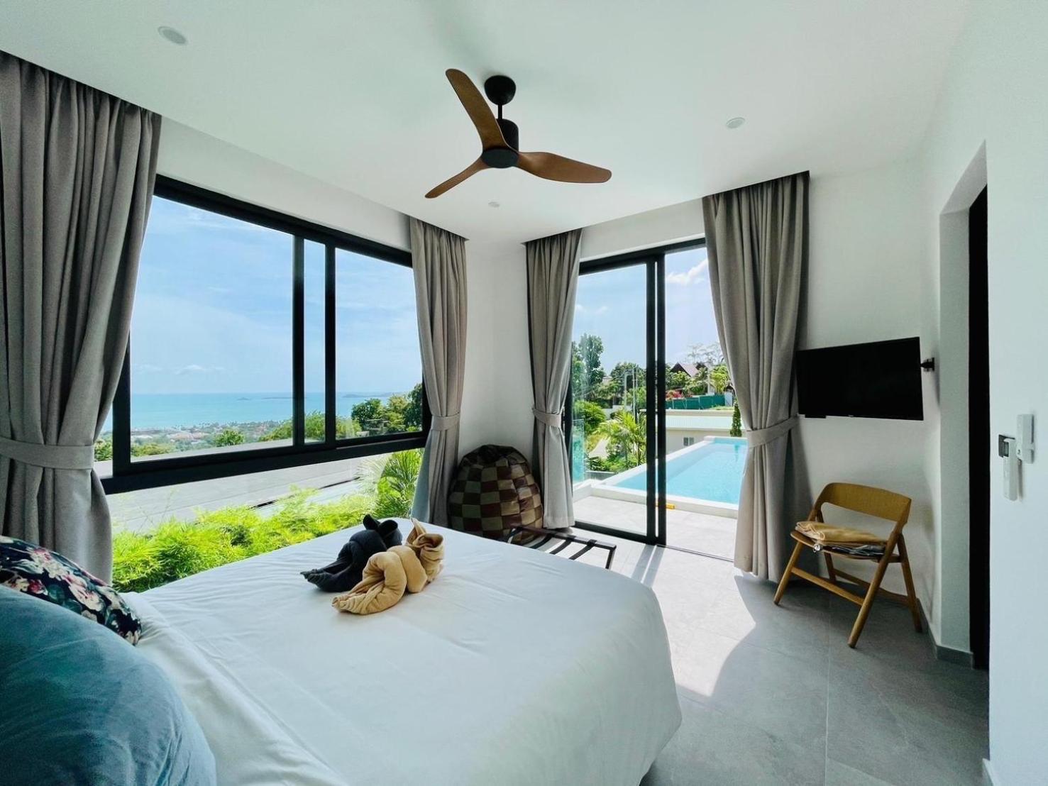 Baan Saint-Tropez Seaview Villa Ko Samui Private Villa Бопхут Экстерьер фото